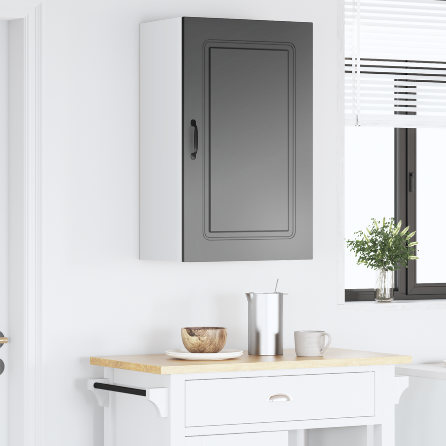 Dishwasher Panel Kalmar Black 50 x 31 x 80 cm Engineered Wood