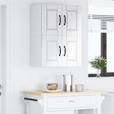 Wall Cabinet PORTO 2 pcs High Gloss White 60 x 31 x 40 cm - Top-Down View