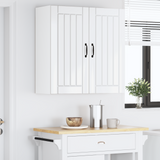 Wall Cabinet LUCCA High Gloss White 80 x 31 x 80 cm - Top-Down View