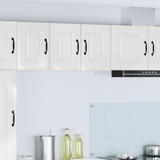 Dishwasher Panel Kalmar 2 pcs High Gloss White 30 x 31 x 40 cm