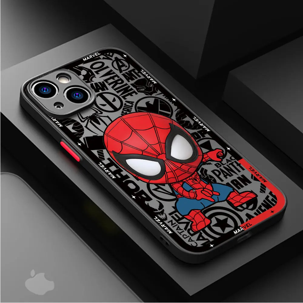Luxury Phone Case for Xiaomi Redmi 9T 10C K40 Pro A2 10 12 5G A1Plus 12C 10A 9A 9C 9 Marvel Captain America Groot Deadpool Cover