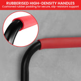 Powertrain Height-Adjustable Dip Bars Pair Load Capacity 200kg Separated Type - Low Angle