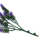 Artificial Small lavender Wall Plant 26 cm - Top-Down View