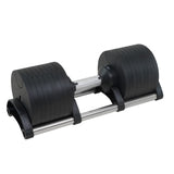 Powertrain Eon 45kg Adjustable Dumbbell Home Gym 9 Strength Training Safety Lock System For Bui