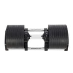 Powertrain Eon 45kg Adjustable Dumbbell Home Gym 9 Strength Training Safety Lock System For Bui