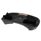 Powertrain 24kg Adjustable Dumbbell Home Gym Exercise Weights Free Workout Red - Top-Down View