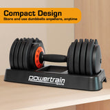 Powertrain GEN2 Pro Adjustable Dumbbell Weights - 25kg - Extra Image