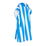 Dock & Bay Adult Poncho Hooded Towel | Cabana Collection | Bondi Blue S - Front View