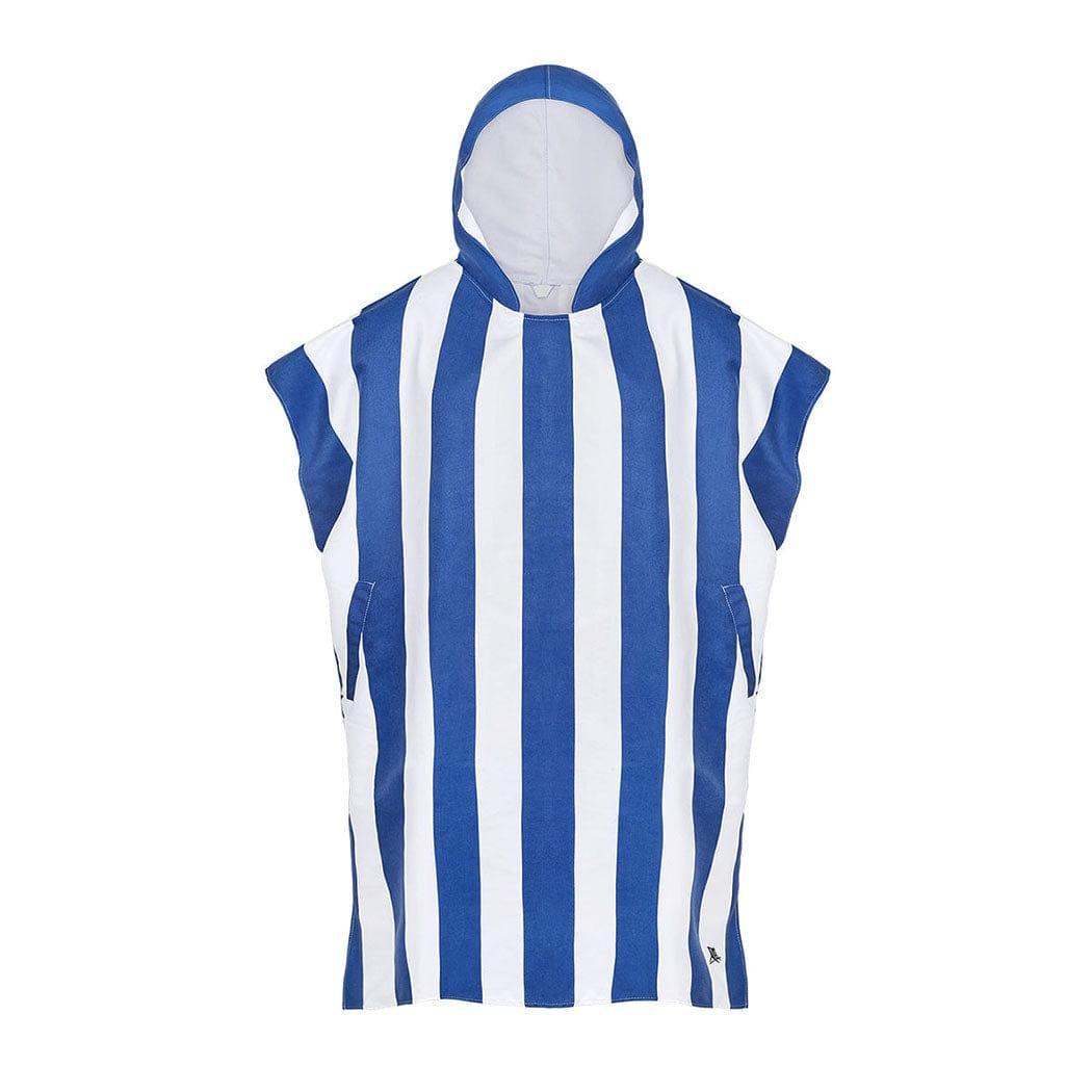 Dock & Bay Adult Poncho Hooded Towel | Cabana Collection | Whitsunday Blue S-2006732817106604034