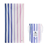 Dock & Bay Beach Towel Cabana Collection L | Quick Dry | Dusk To Dawn - Close-Up Angle