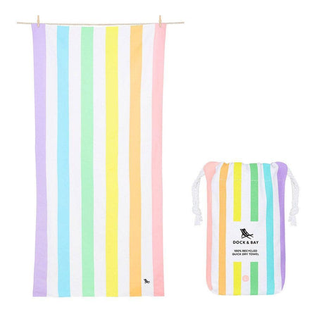 Dock & Bay Beach Towel Cabana Collection L | Quick Dry | Unicorn Waves-1954802355539152896