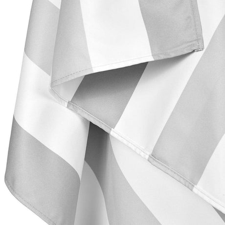 Dock & Bay Beach Towel Cabana Collection XL | Quick Dry | Goa Grey-2006732812807442437