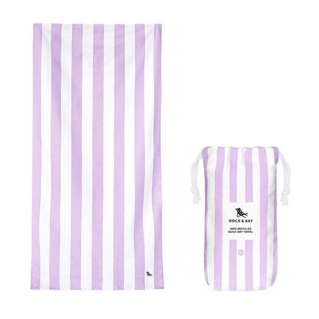 Dock & Bay Beach Towel Cabana Collection XL | Quick Dry | Lombok Lilac-2006732813142986752