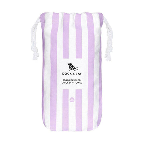 Dock & Bay Beach Towel Cabana Collection XL | Quick Dry | Lombok Lilac-1954802353207119874