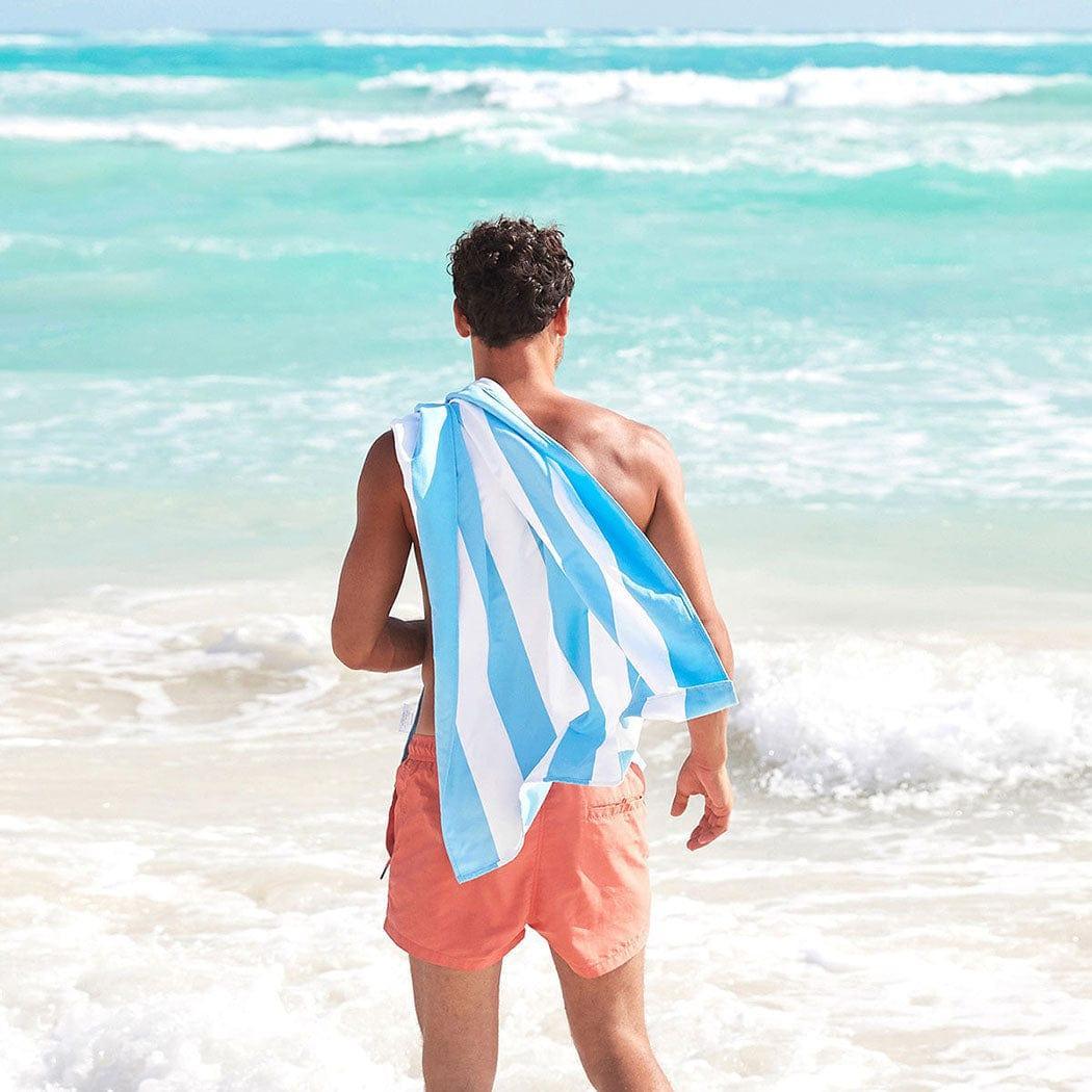 Dock & Bay Beach Towel Cabana Collection XL | Quick Dry | Tulum Blue-2006732812639670273