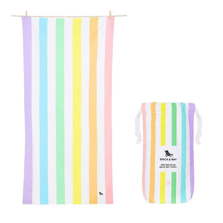 Dock & Bay Beach Towel Cabana Collection XL | Quick Dry | Unicorn Waves-2006732816095776768
