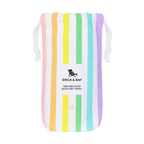 Dock & Bay Beach Towel Cabana Collection XL | Quick Dry | Unicorn Waves-2006732816095776771