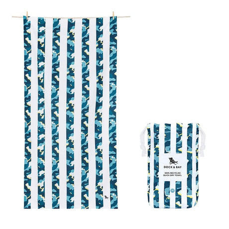 Dock & Bay KIDS Beach Towel | Quick Dry | Cool Camo-2006732813814075392