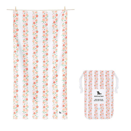 Dock & Bay KIDS Beach Towel | Quick Dry | Peach Party-1954802354033397760