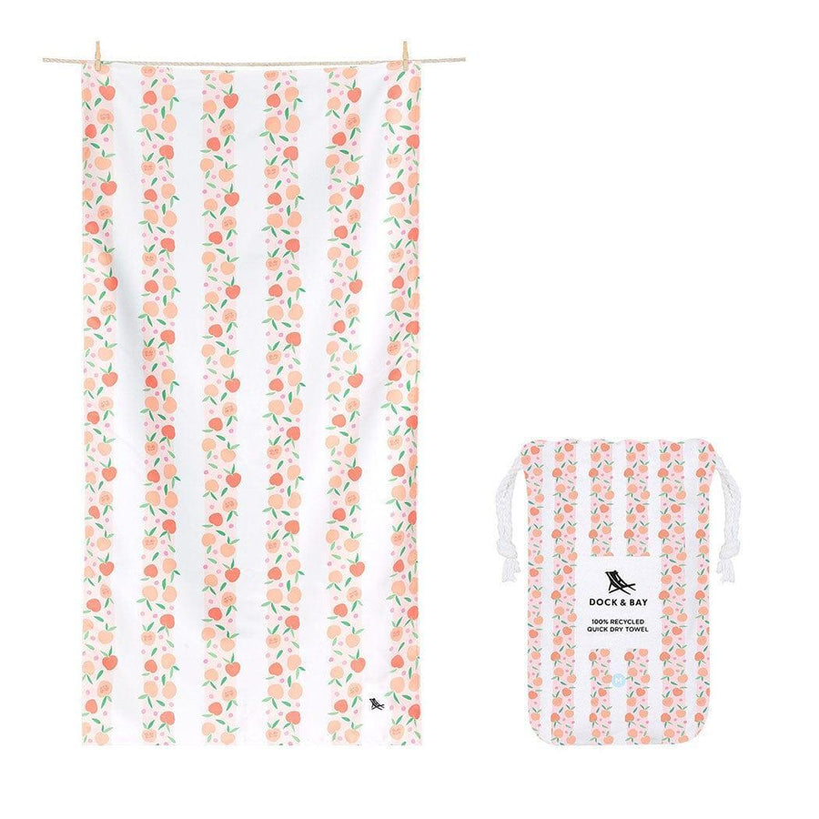 Dock & Bay KIDS Beach Towel | Quick Dry | Peach Party-2006732813986041856