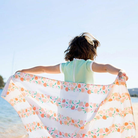Dock & Bay KIDS Beach Towel | Quick Dry | Peach Party-1954802354033397762