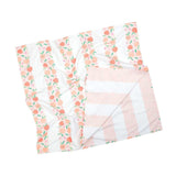 Dock & Bay KIDS Beach Towel | Quick Dry | Peach Party - Top-Down View