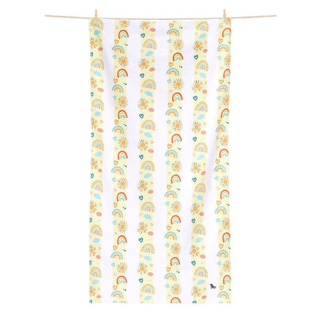 Dock & Bay KIDS Beach Towel | Quick Dry | Rainbow Road-1954802354196975620