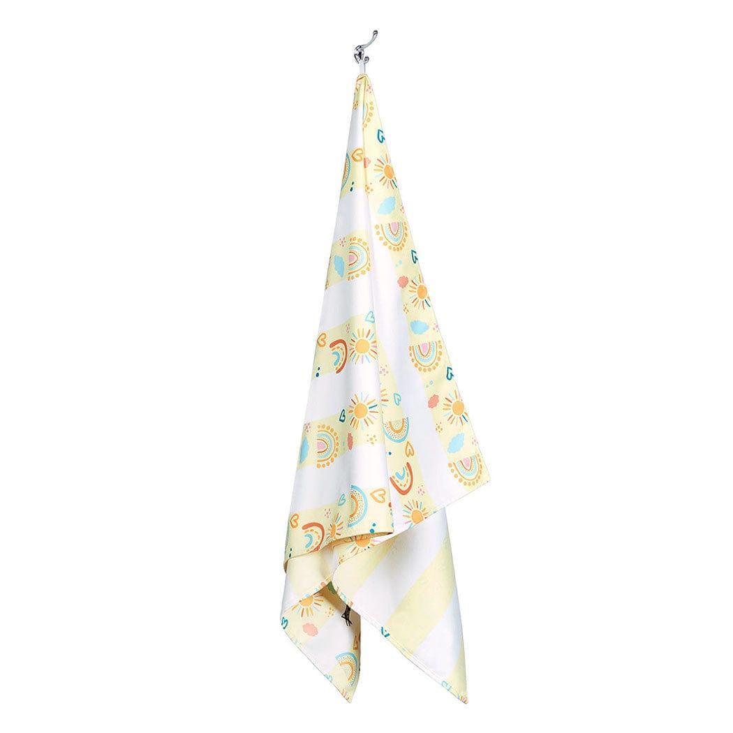Dock & Bay KIDS Beach Towel | Quick Dry | Rainbow Road-1954802354196975622