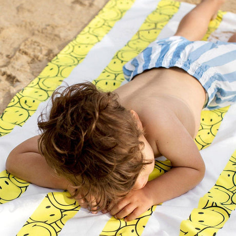 Dock & Bay KIDS Beach Towel | Quick Dry | Smiley-2006732813306564609