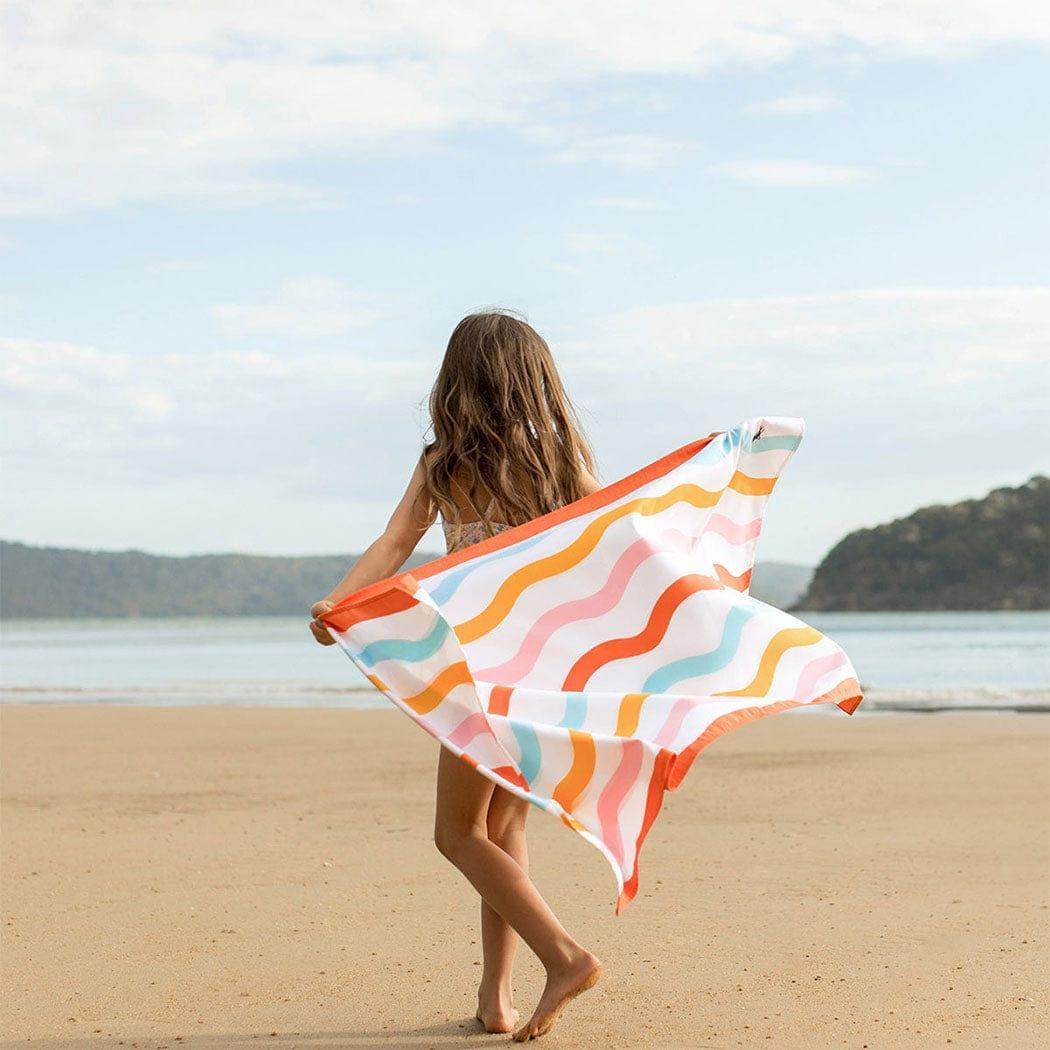 Dock & Bay KIDS Beach Towel | Quick Dry | Squiggly-1954802354381524993