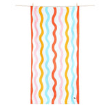 Dock & Bay KIDS Beach Towel | Quick Dry | Squiggly - 45-Degree Angle