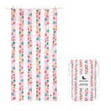 Dock & Bay KIDS Beach Towel | Quick Dry | Vacay Vibes - Close-Up Angle