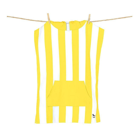 Dock & Bay KIDS Poncho Hooded Towel -Mini Cabana Collection-Boracay Yellow S (4-7yrs)-2006732817773498371