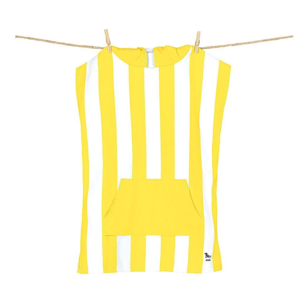 Dock & Bay KIDS Poncho Hooded Towel -Mini Cabana Collection-Boracay Yellow S (4-7yrs)-1954802358412251139