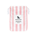 Dock & Bay KIDS Poncho Hooded Towel -Mini Cabana Collection-Malibu Pink M (7-10yrs)-2006732817437954051
