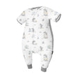 Domiamia Bamboo Short Sleeve Sleep Sack with Feet - 0.6 Tog-1954803092172181505