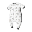 Domiamia Bamboo Short Sleeve Sleep Sack with Feet - 0.6 Tog-1954803092339953665