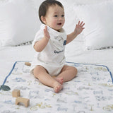 Domiamia Nappy Changing Mat Mangosteen - Side View
