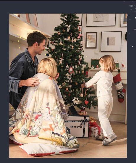 Domimia Thick Padded Minky Dot Cotton Kids Blanket 2.5tog-Limited Edition-1954803091991826434