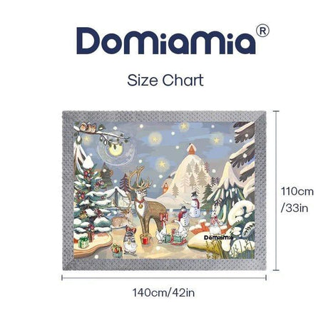 Domimia Thick Padded Minky Dot Cotton Kids Blanket 2.5tog-Limited Edition-2006733429009420294