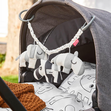 Done by Deer Pram Toy Deer Friends- Grey-2006733448408076289