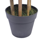 Natural Bamboo Trunk (Real Touch Leaves) 180cm - Side View