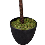 Tall Artificial Fiddle Leaf Fig 170cm - Side View