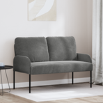Sofas with Cushion 110cm Dark Grey Plywood