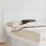 Headboard White 100 cm Engineered Wood