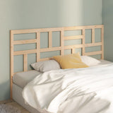 Bed Headboard 186 cm Solid Wood Pine