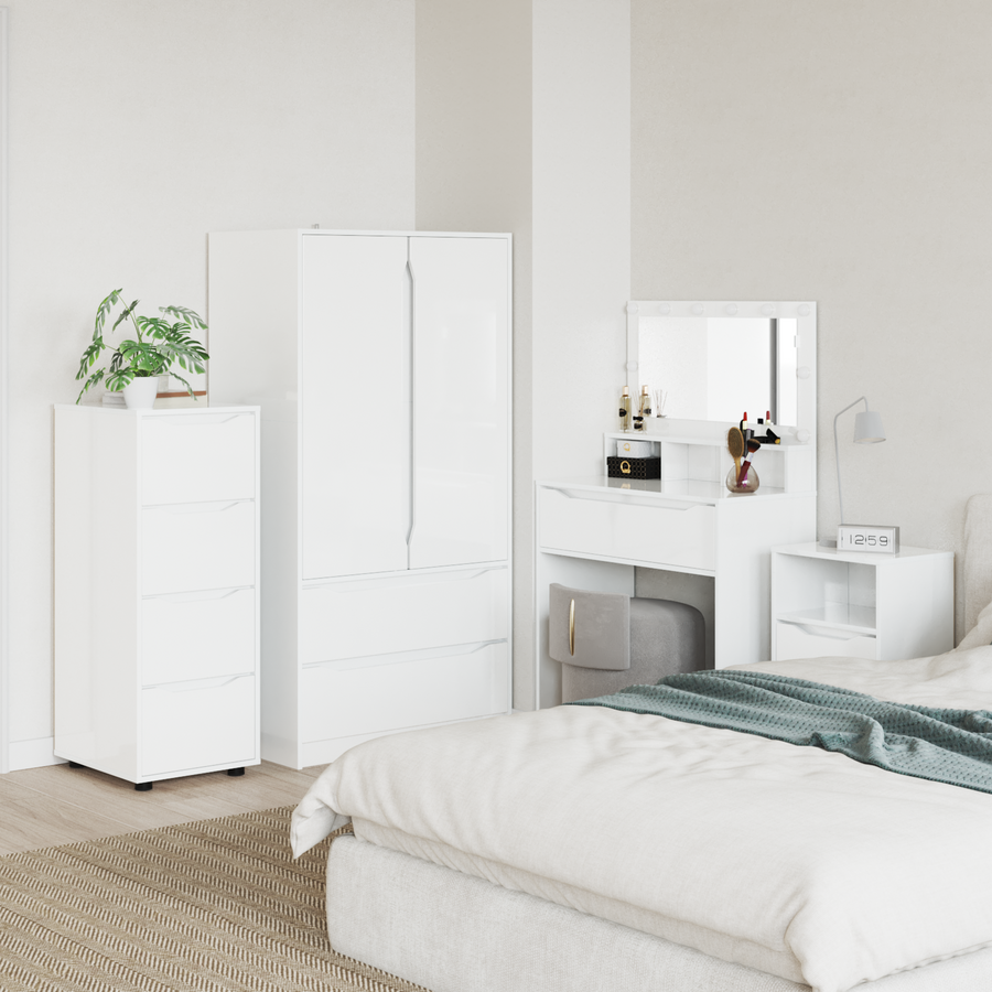 Storage Cabinet 40 x 48 x 105 cm Engineered Wood
