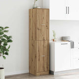 Apothecary Cabinet Artisian Oak 40x41x174.5 cm Engineered Wood