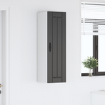 Wall Cabinet LUCCA Black 30 x 31 x 100 cm Engineered Wood