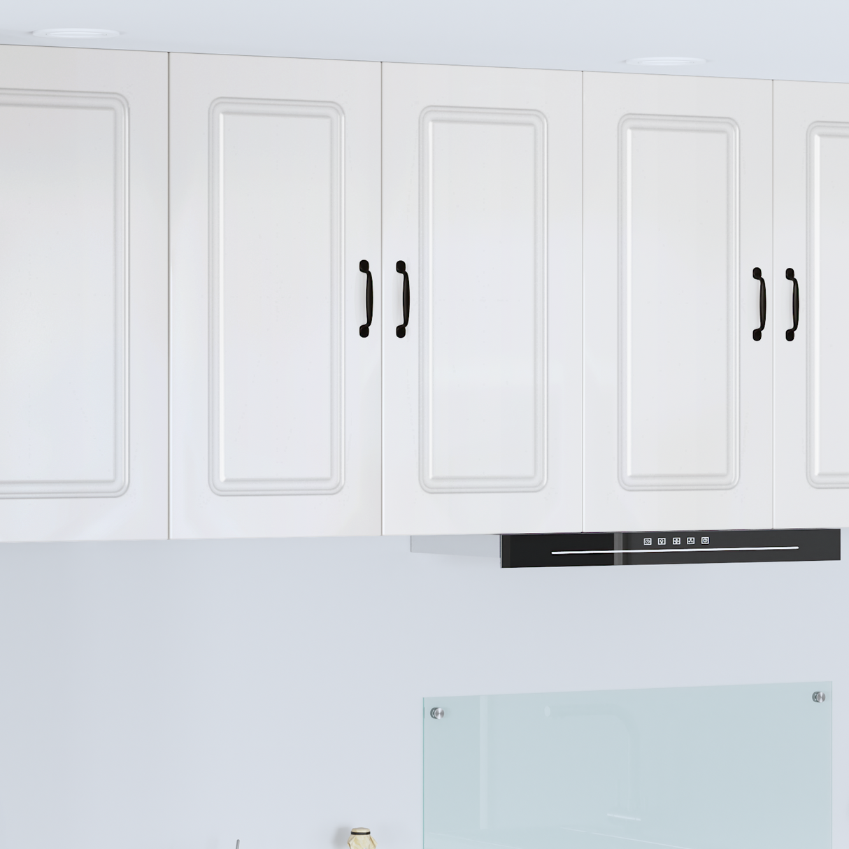 Dishwasher Panel Kalmar High Gloss White 80 x 31 x 80 cm